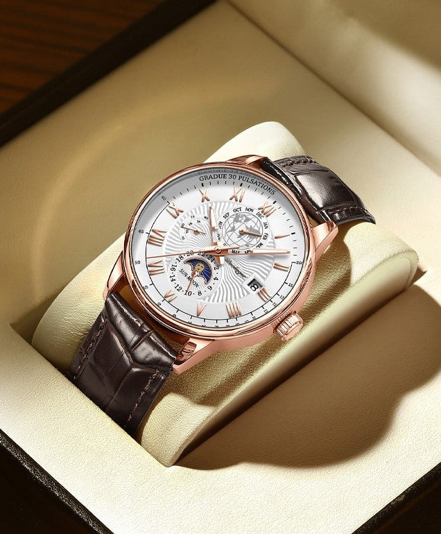 Sleek & Versatile Lightweight Quartz Watch
