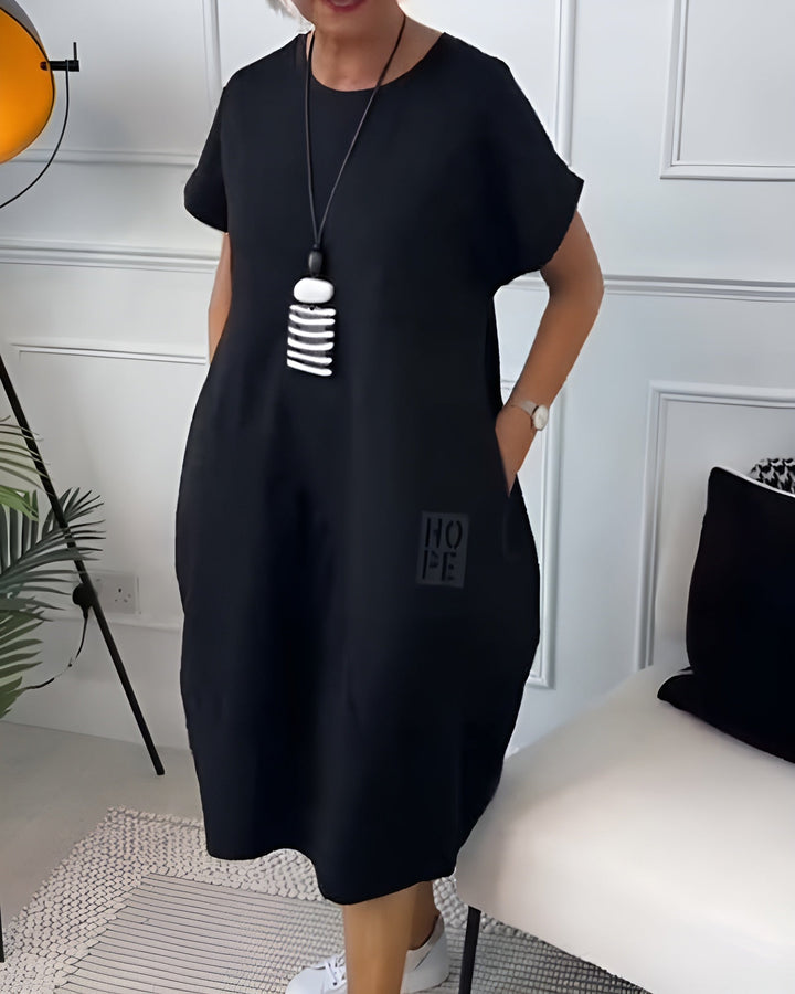Irina | Stylish Short Sleeved Dress