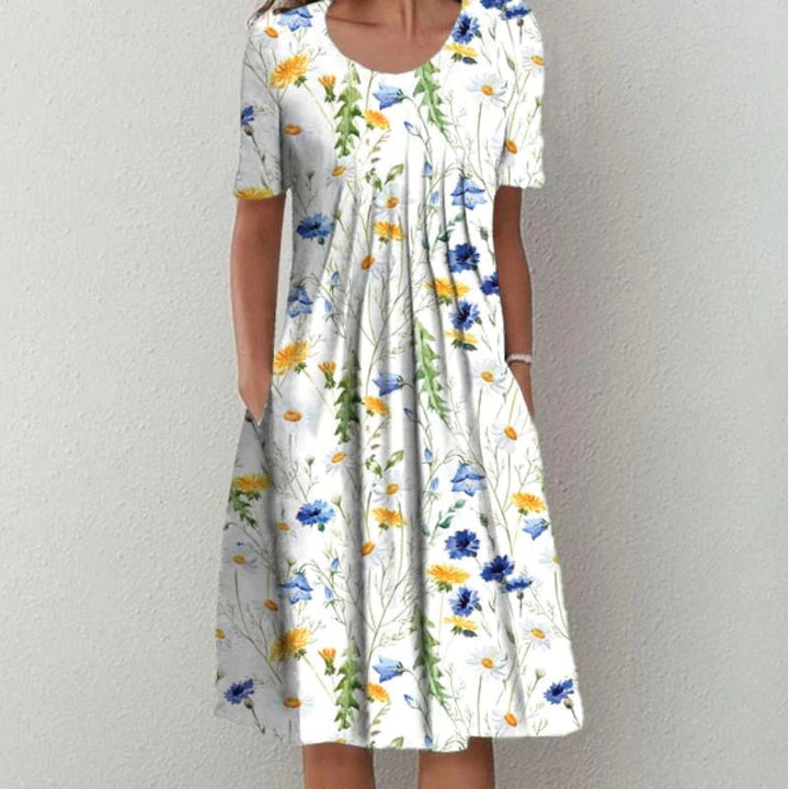 Erna | Elegant Floral Dress