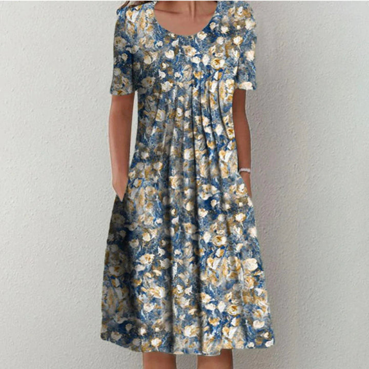 Erna | Elegant Floral Dress