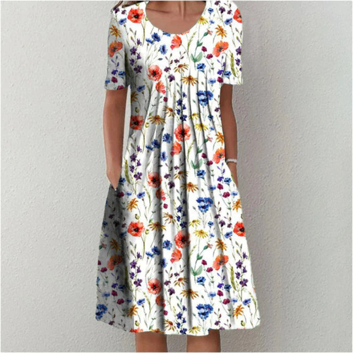 Erna | Elegant Floral Dress