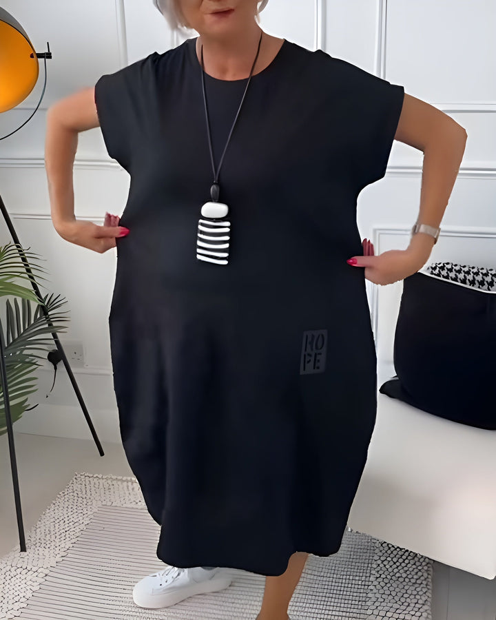 Irina | Stylish Short Sleeved Dress