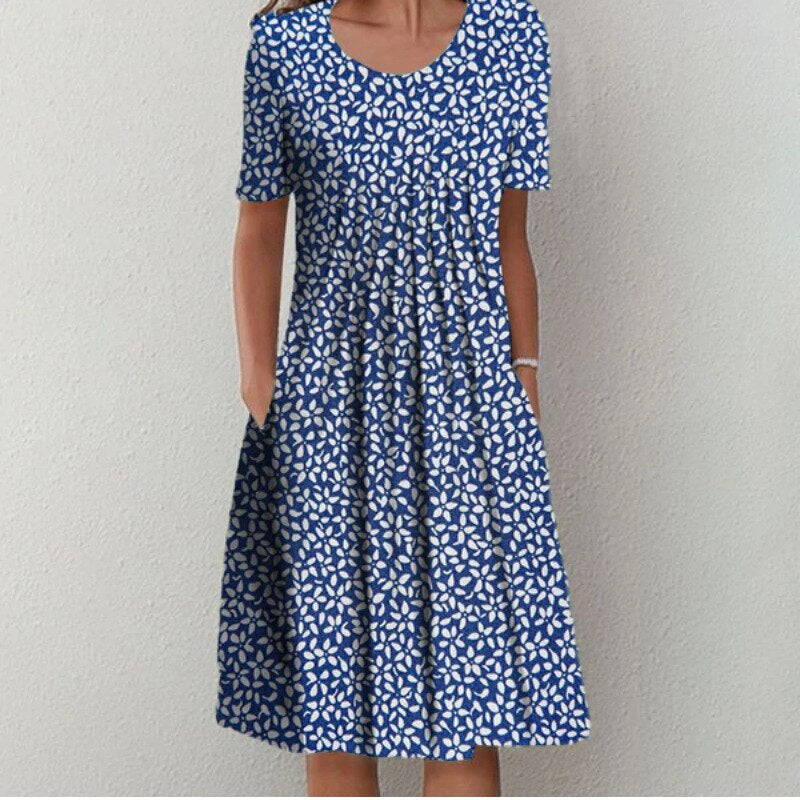 Erna | Elegant Floral Dress