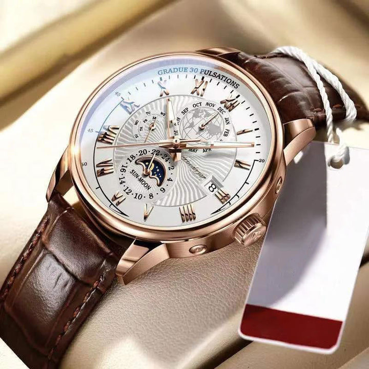 Sleek & Versatile Lightweight Quartz Watch