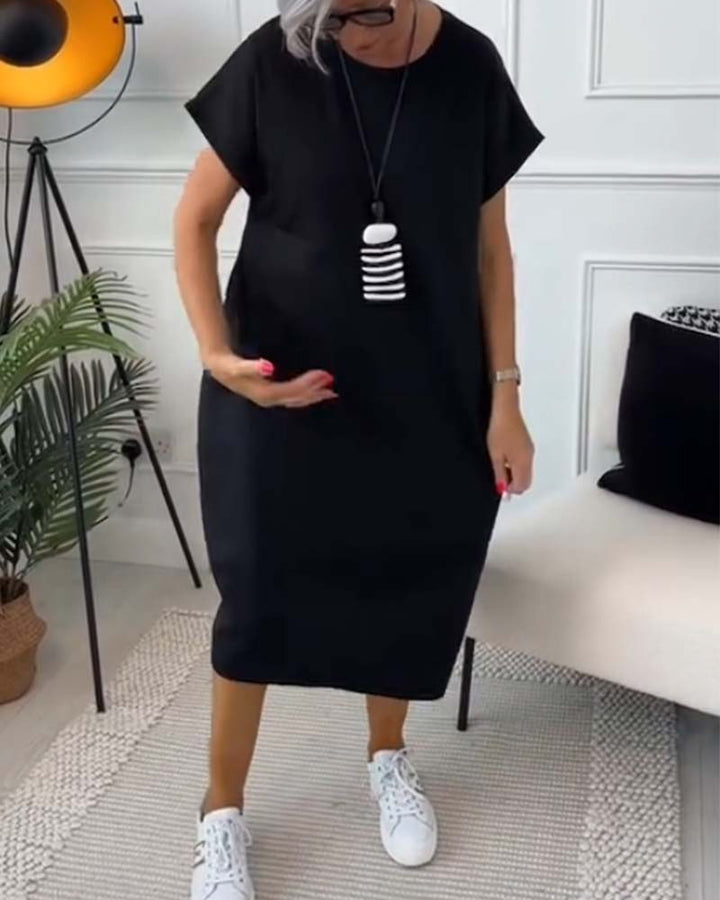Irina | Stylish Short Sleeved Dress