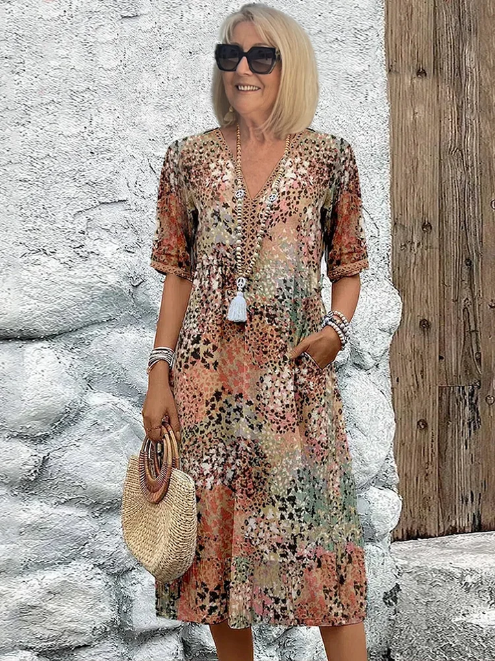 Florencia | Vibrant Midi Dress