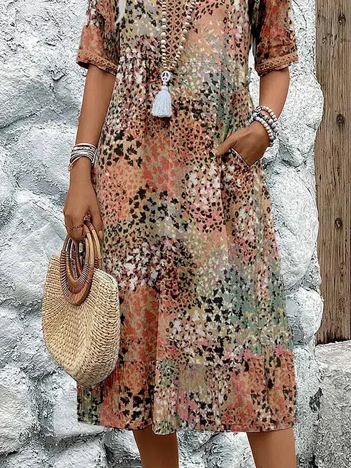 Florencia | Vibrant Midi Dress