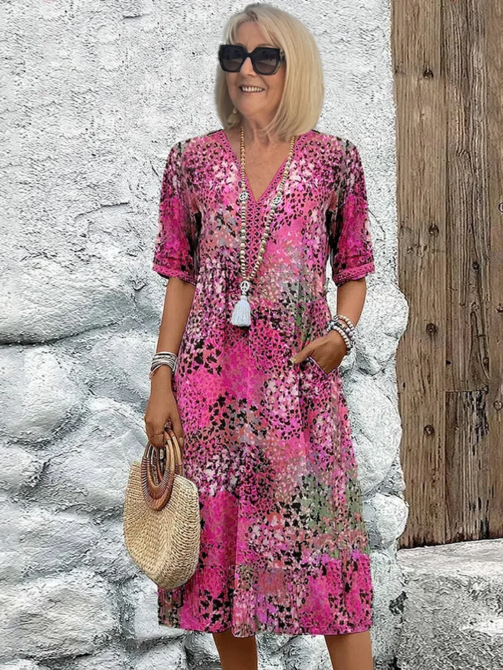 Florencia | Vibrant Midi Dress
