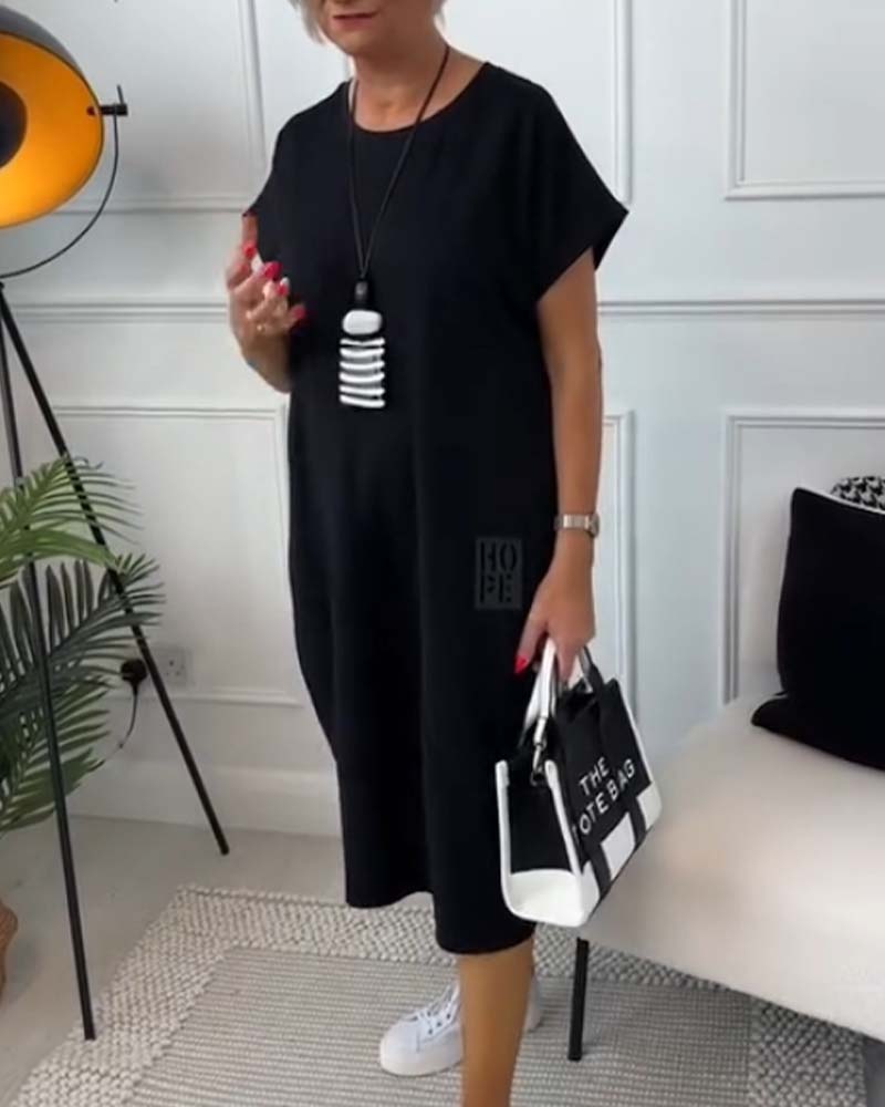 Irina | Stylish Short Sleeved Dress