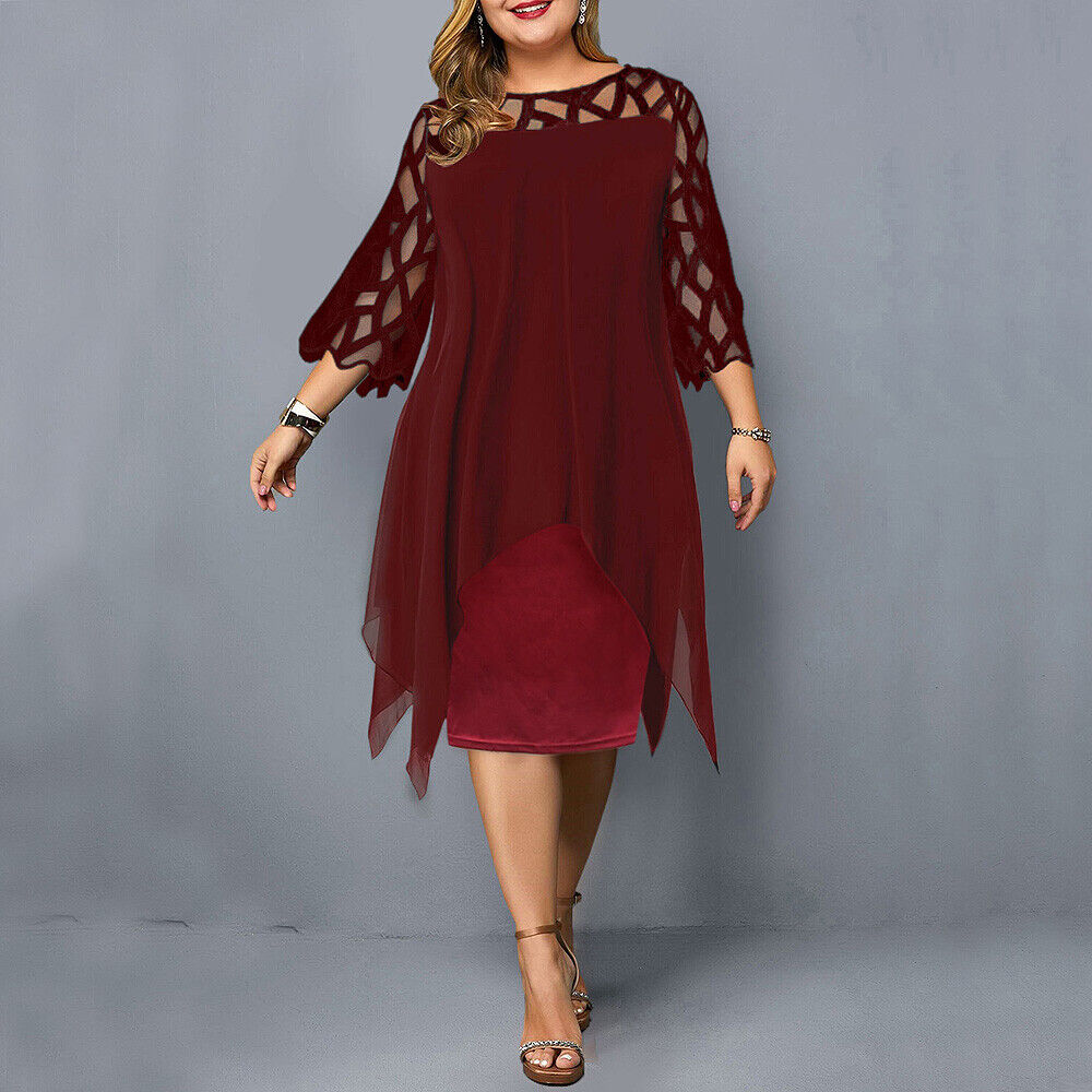 Alena | Elegant Oversized Midi Dress