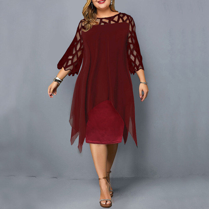 Alena | Elegant Oversized Midi Dress