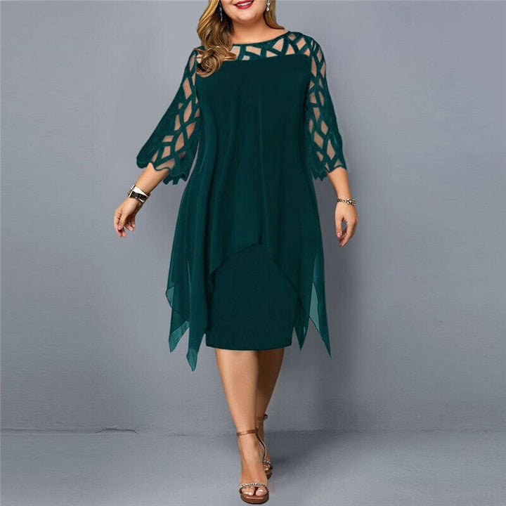 Alena | Elegant Oversized Midi Dress
