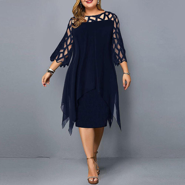 Alena | Elegant Oversized Midi Dress